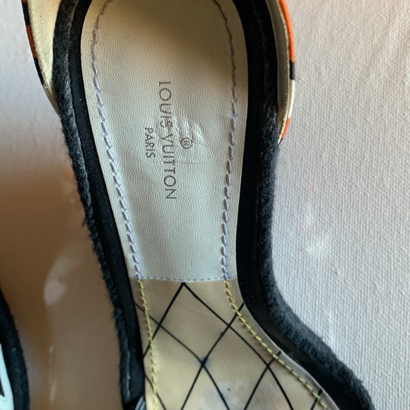 Louis Vuitton wedge sandals - Picture 6 of 11